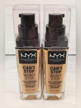 NYX Can't Stop Won't Stop Full Coverage Foundation # 20R201 New Makeup